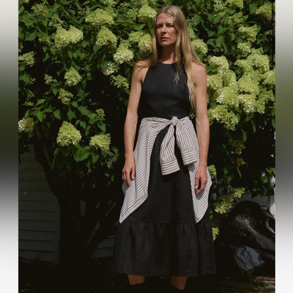 Reformation Enna Linen Dress